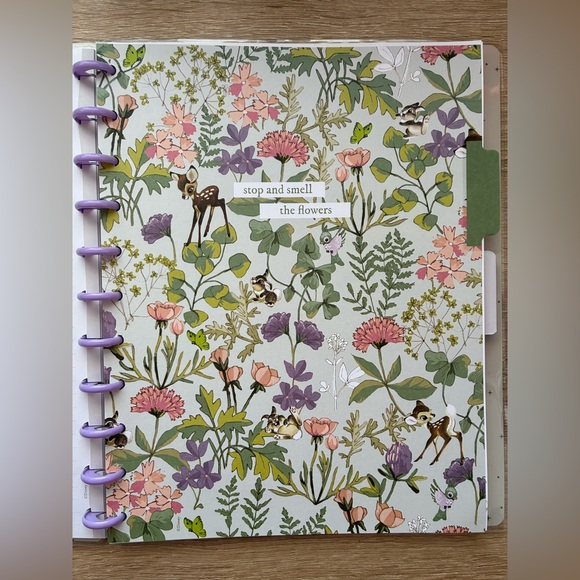 Happy Planner Bambi Big Dotted Lined Notebook - 60 Sheets - Disney 🦌✨🦌✨🦌 - Picture 9 of 11